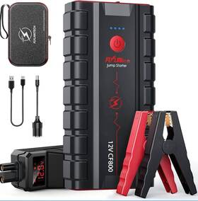 Cf800 Flylinktech Car Jump Starter 20000mah Power Bank Quick Charge Built-in Led