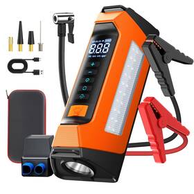 Ps-219 Fmooostore Car Jump Starter With Air Compressor 6000a 400 Lumen Led Light And 180psi Po Ps-219 Fmooostore Car Jump Starter With Air Compressor 6000a 400 Lumen Led Light And 180psi Po