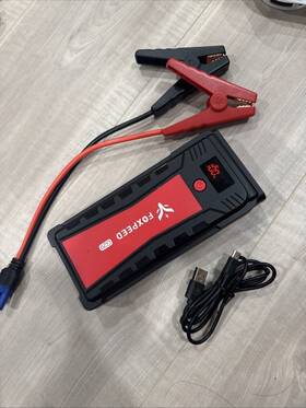 2500a Foxpeed G29p G29 Portable Car Jump Starter - Peak 21000mah