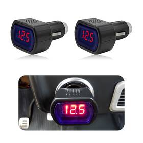 Gasedin-3056cl Gasedin 2 Pcs Car Led Display Voltmeter Dc 12v 24v Battery Voltage Gasedin-3056cl Gasedin 2 Pcs Car Led Display Voltmeter Dc 12v 24v Battery Voltage