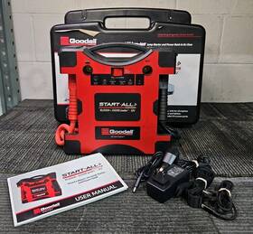 Goodall Jp-12-10000-01 12v Lithium Cobalt 10 000 Amp Start-all Jump Pack Case
