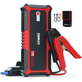 3000a Gooloo 680358286495 Gp3000 Vehicle Jump Starter Peak 12v Lithium Battery Booster Up