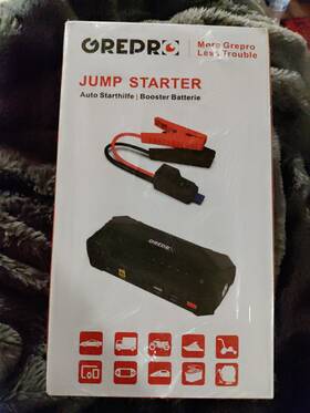 Uk-gp-181 Grepro 181 3000a Jump Starter Power Pack Car Battery Booster Uk-gp-181 Grepro 181 3000a Jump Starter Power Pack Car Battery Booster