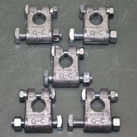 A52425-2 Grote 5 Military Battery Terminals 84-9580 Lead Bolted Top Post Negative