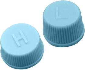 Gryshanyun 726899728527 2pcs High And Low Pressure Ac Port Caps Automotive Air Conditioning Blue