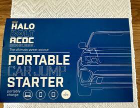 03155 Halo 11279 Bolt Ac/dc Wireless Portable Car Jump Starter