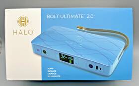 Halo 645397941354 Bolt Ultimate 2.0 Portable Car Battery Jump Starter Air Compressor Open Box