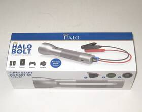 801105681 Halo Bolt Portable Power Flashlight And Jump Starter Recharges All Usb Devices