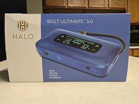 Hal-jmp-0009 Halo Bolt Ultimate 3.0 Jumpstarter Light Tire Inflator - Blue