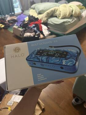 Hal-jmp-0026 Halo Bolt 3.0 Portable Jump Starter Air Compressor Car Battery Charger New