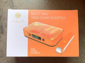 Hbfl-29970 Halo Bolt Pal 1000 Portable Car Jump Starter Orange