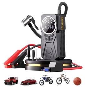 3000a Haoninyue H03-1 Car Jump Starter With Air Compressor Emergency Starting Power Supply