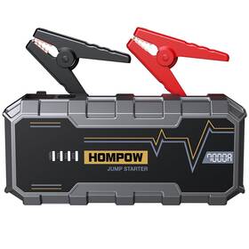 7000a Hompow 680358310237 Car Jump Starter 26000mah Portable Battery Booster 12v With Led