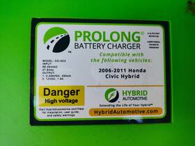Co-hc2 Hybrid Automotive Honda Civic Prolong Battery Charger Reconditioner
