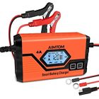 Ibc-4000 Aimtom Smart Battery Charger Amp Fully Automatic Maintainer For