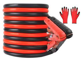 08291 Imeshbean 08291# 1 Gauge 25ft Jumper Cables Commercial Grade Automotive Booster For Ju 08291 Imeshbean 08291# 1 Gauge 25ft Jumper Cables Commercial Grade Automotive Booster For Ju