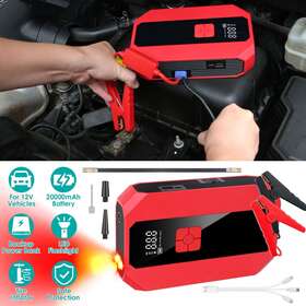 Inova 737547598898 Car Jump Starter With Air Compressor Battery Pack Charger And 400psi Tire Pump