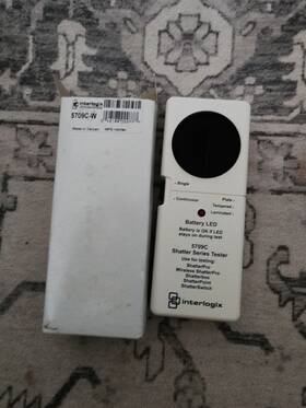 5709c-w Interlogic 046188000777 Interlogix Sentrol 5709c Hand Held Acoustic Sensor Tester