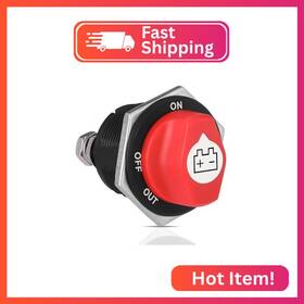 8080580 Isinflash Battery Disconnect Swicth 200a 12-48v Cut Shut Off