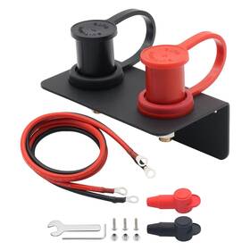 Ca4-aoa12713 Jamgoer Battery Jump Post Waterproof Remote Terminals With Heavy Duty Mount Inch