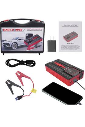 Qp-jx57 Jxiang Power 49800mah 12v Car Jump Starter Booster Auto Jumper Box Bank Battery Charger