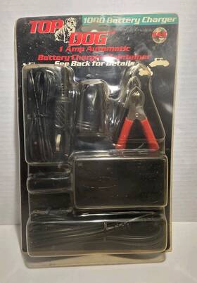 999300 K&k Top Dog 1 Amp Automatic 1000 Battery Charger / Maintainer Charge Smart