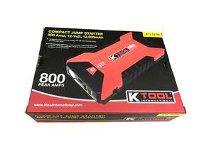 Kti-74395 K Tool 74395 New Portable Compact Jump Starter 800 Amp 12-volt 12 000mah Kti-74395 K Tool 74395 New Portable Compact Jump Starter 800 Amp 12-volt 12 000mah