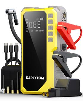 4500a Karlxtom Cyd17 Portable Car Jump Starter And Air Compressor 190psi Tire Inflator