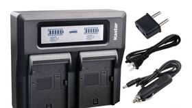 Ch08-dli1 Kastar Fast Dual Lcd Charger