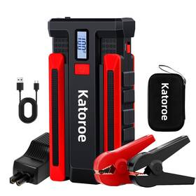 4000a Katoroe Q17-h Car Battery Jump Starter Pack 10.0l Gas/8.0l Diese
