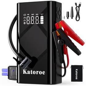Q7-car Katoroe Jump Starter With Air Compressor Box 4000a Portable 10.0l G