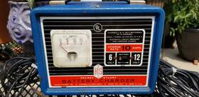 Modei-1000 Kelsey Stuart Vintage K&s 10 Amp 6 And 12 Volt Battery Charger #1000 Ships Free Modei-1000 Kelsey Stuart Vintage K&s 10 Amp 6 And 12 Volt Battery Charger #1000 Ships Free