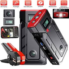 Kepeak 445046136116 2025 Car Battery Jump Starter Booster Jumper Box Power Bank Usb Portable Charger
