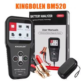 Bt705 Kingbolen Bm520 2025 6v 12v 24v Car Trucks Engine Charging System Battery Tester
