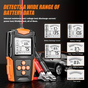 6113211856 Kopuo 2025 All-in-one Car Battery Tester 12v/24v Load Charging System Analyzer 6113211856 Kopuo 2025 All-in-one Car Battery Tester 12v/24v Load Charging System Analyzer