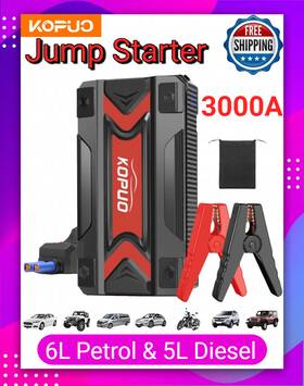 App-usr25tz-znj-hei Kopuo Car Jump Starter Portable 12v 3000a Engine Starting Device Petrol Diesel Booster