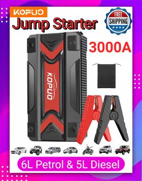 App-usr25tz-ztj-hei Kopuo Car Jump Starter Portable 12v 3000a Engine Starting Device Petrol Diesel Booster