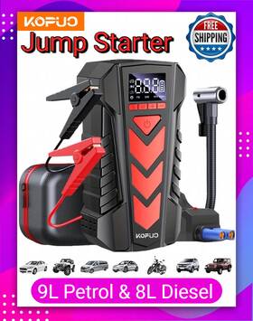 App-usr61-znj-2652735697 Kopuo Car Jump Starter 10000mah With Air Compressor - Battery Charger And Jumper Booster