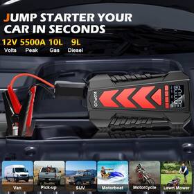 App-usr67s Kopuo Car Jump Starter 5500a Booster Jumper Box Power Bank Battery Charger