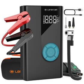 Pm4-12 Lc Lenercom Jump Starter With Air Compressor 1500a Potable Battery Booster 150psi D