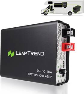 Altair40a Leaptrend 40a Battery Charger 12v For Lithium Lifepo4 Agm On-board Chargers