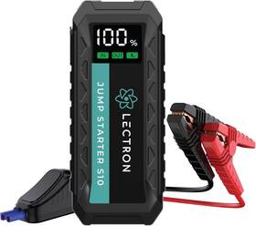 4000a Lectron 895230326398 S10 Car Battery Jump Starter For 12v 60w Usb-c Pd Fast Charging