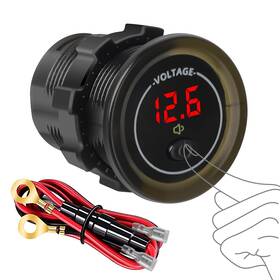 A55401e-l001961440fba Linkstyle Battery Voltage Meter Waterproof 211.6 Cubic Centimeters Black A55401e-l001961440fba Linkstyle Battery Voltage Meter Waterproof 211.6 Cubic Centimeters Black