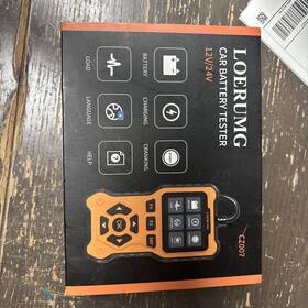 518100 Loerumg Leorumg Car Battery Tester 12v 24v Auto Analyzer