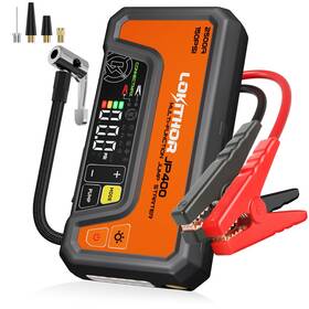 2500a Lokithor 889551123716 Portable Jump Starter And Air Compressor 12v 150psi Booster Pack