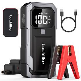 P180 Lucklike Car Battery Jump Starter Portable Pack For 8.0l
