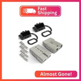 Lynbqc50agrec Lyn666 6-10 Gauge Battery Quick Connector 50a 12-36v Disconnect Ba