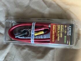 01026 Lynx Battery Cables Car/truck