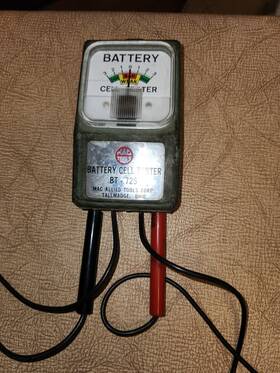 Bt-725 Mac Tools Bt-275 Battery Cell Tester - Tallmadge Ohio Usa Bt-725 Mac Tools Bt-275 Battery Cell Tester - Tallmadge Ohio Usa