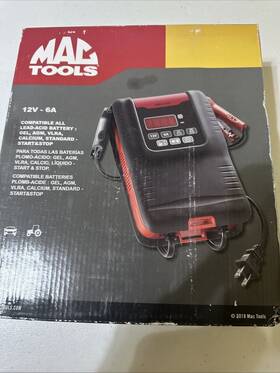 Mbc126a Mac Tools Battery Charger Six Amp 12 V Compatible With All Batteries Mbc126a Mac Tools Battery Charger Six Amp 12 V Compatible With All Batteries